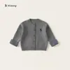 Colección de Suéteres para NiñosSuéter de Punto Suave y Acogedor para Niño Pequeño, Tejido de Punto Rayado para Bebé, Suéter para Niño con Manga Raglán
