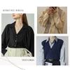 Suministro de fábrica Botón de camisa de concha Blanco Chifón de Hebei Top de mujer cárdigan accesorios decorativos accesorios botón