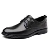 Zapatos de hombre marca Dragonfly, nuevos de otoño, casual de negocios, transpirables, de suela suave, de cuero casual para hombre, modernos, antideslizantes y resistentes al desgaste