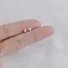Brincos de Prata Esterlina 925 Novo Estilo Primavera Verão Pequenos Celebridade da Internet Douyin Venda Quente Brinco Simples Moderno Estudante Feminina Noite
