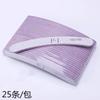 Barra de arena de diamante para uñas, lima de uñas redonda y cuadrada con dientes, barra de arena de corazón morado, venta al por mayor, directa de fábrica