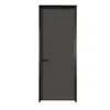 Fábrica de Portas Foshan Porta de Alumínio-Madeira Tinta de Cristal de Carbono Sem Tinta Porta Ecológica de Alumínio-Madeira Cor de Madeira Frame de Alumínio Ventilador Mesma Cor Ferragens Grátis Entrega de Projeto