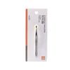 Pinzas para Cejas de Acero Inoxidable con Grano Cruzado Yipin de Hoy Pinzas Extractoras de Barba y Cejas para Arrancar Cabello Blanco Duraderas Boca Plana Oblicua Individual
