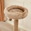 Marco de escalada para gatos personalizado, Suministros de lujo de felpa para mascotas, Marco de escalada para gatos de múltiples capas, Árbol para gatos con nido, Poste rascador, Bola divertida para gatos, Marco de escalada para gatos
