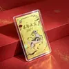 Adesivo de Celular Dourado do Ano do Carneiro, Cartão de Ouro Puro 999, Adesivo de Geladeira, Lembrança Personalizável de Check-in, Pequeno Presente para o Festival Qixi