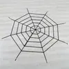 Aranha Gigante de Halloween Teia de Aranha Brilhante Dança Ativada por Som Festa Casa Assombrada Decoração Adereços Ativados por Som Decoração de Festa Pelúcia