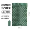 Colchoneta Plegable Gruesa para Dormir al Aire Libre Individual y Doble Estilo Camping Descanso para el Almuerzo Inflable para Pies Colchoneta Ultra Ligera Tpu Diamante