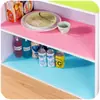 Tapete Cortable para Gabinete, Tapete Aislante para Mesa de Comedor, Tapete para Gabinete, Tapete a Prueba de Humedad, Tapete para Cajones, Tapete para Refrigerador, 4 Piezas