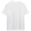 Camiseta Masculina de Algodão Desan de Verão com Manga Curta Personalizada, Secagem Rápida, Gola Redonda, Branca, Não Transparente, Camisa de Verão Estampada