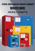 Armário Industrial à Prova de Fogo e Explosão Armário à Prova de Explosão para Líquidos Inflamáveis e Explosivos Armário à Prova de Explosão para Baterias de Álcool Armário para Riscos Biológicos Armário Químico