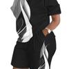 Europa e Estados Unidos novo terno feminino transfronteiriço AliExpress hip-hop street trend estampa moda lazer plus size