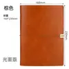 Cuaderno Retro de Imitación de Cuero con Correa, Cubierta de Carpeta A6, Libro de Recetas, Carpeta para Cuaderno de Viaje