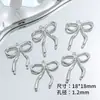 Série de laços com sensação refrescante pingente de liga pingente pulseira de contas artesanal diy colar brinco acessórios