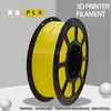 Fábrica de origen filamento de impresión 3D PLA color puro ecológico biodegradable alta velocidad suave compatible con FDM Bambu Lab 1KG