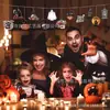 Nuevas Decoraciones de Halloween Adornos Planos de Madera para Colgar en la Pared Atmósfera Festiva Suministros para Fiestas Decoración del Hogar