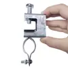Cabide de Aço em Forma de C, Gancho de Aço com Fenda em H, Grampo de Tigre de Ferro Fundido, Chapa de Ferro Quadrada, Grampo de Tigre Galvanizado, Grampo de Levantamento 20-25mm