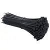 Brida de nailon con hebilla de alambre de fijación fuerte de plástico 4*200 con autobloqueo, venta al por mayor, estándar nacional
