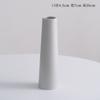 Vaso Decorativo Cerâmico Branco Nórdico Simples Shumen Tulipa Sala de Estar Mesa de Centro Entrada Ornamentos de Flores Ornamentos de Flores