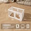 Valla para Perros Interior Panorámica Transparente Acrílica Empalmable Móvil Mascota Hogar Perro Pequeño Suministros para Mascotas