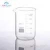 Vaso de Vidrio de Forma Baja, Escala de Alta Transmitancia, Pared Transparente, Vidrio de Borosilicato de Laboratorio de Alta Calidad al por Mayor Qiaosun