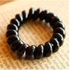 Accesorios para el cabello coreanos negro grande línea telefónica Macaron banda para el cabello cuerda para el cabello banda para el cabello Yiwu al por mayor