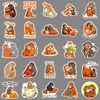 50 piezas de pegatinas de mono punch solitario, bestseller transfronterizo, popular animal de dibujos animados, pegatinas decorativas impermeables para teléfono DIY
