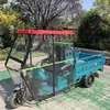 Toldo de Chuva para Triciclo Elétrico, Toldo Totalmente Fechado para Proteção contra Vento e Chuva, Toldo de Cabine Frontal Espessado Universal para Triciclos