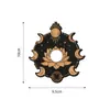 Adornos de Madera Más Vendidos Transfronterizos, Tallas Creativas de Animales para Meditación, Soportes Decorativos de Exhibición, Adornos de Cristal, Productos de Madera Personalizables