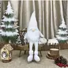 Decorações de Natal de Novo Produto Transfronteiriças Boneco Sem Rosto de Perna Pendurada Tricotado Ornamentos Criativos Escandinavos de Boneco Anão Rudolph
