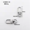 Hebilla de Metal para Bolsos Accesorios Cadena para Llavero Gancho de Metal Hebilla de 4 Puntos Hebilla Pequeña para Puerta Hebilla Mediana para Puerta Colección de Hebillas para Puerta