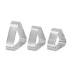 Anillo de Torre Perforada de Acero Inoxidable Juego de 3 Piezas Anillo para Mousse Molde para Base de Tarta Anillo para Tarta Francesa Anillo para Pastel