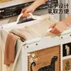 Cesta para Ropa Sucia para Uso Doméstico, Cesto de Lavandería, Cesto de Lavandería para Balcón, Estante de Almacenamiento, Cesto de Lavandería Plegable para Baño