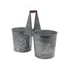 Venta Directa de Fábrica Cubo para Cuchillos y Tenedores Hogar Metal Hierro Vajilla Cuchillos Tenedores Palillos Cubo Portátil Doble Cubo Cubo de Almacenamiento de Herramientas