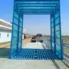 Máquina de lavado de automóviles de ingeniería Zhongwang Máquina de lavado de vehículos de escoria Máquina de lavado de ruedas para obras de construcción Plataforma de lavado de automóviles con rodillos completamente automática