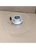 Bandeja de Descarga de Troquelado, Máquina Etiquetadora de Portacinta con Pinza, Placa de Presión de Resorte para Cinta Etiquetadora, Placa Fija, Anillo de Sujeción, Anillo Retenedor de Cinta Portadora