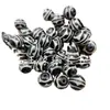 Envoltório de polpa dente de tigre duplo contas do céu contas redondas jade contas soltas ágata preta e branca 10mm pulseira colar acessórios de joalheria contas