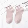 Calcetines de verano finos para mujer, calcetines tobilleros, barras paralelas, estilo universitario, tendencia de Instagram, para niñas, combinan con todo, casuales, desodorantes, calcetines cortos, venta al por mayor