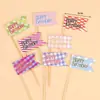 Colher de Água Vermelha Tendência de Ano Novo Balde de Morango Decoração de Bolo Colher de Água Excêntrica de Natal Copo para Bolo Cupcake Tigela de Esmalte