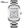 Chenxi Novo Relógio Masculino Quadrado Moda Estilo Executivo À Prova D'água Luminoso Calendário Transfronteiriço Comércio Exterior Relógio Masculino Atacado