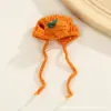 Mini Chapéus de Crochê Feitos à Mão Série de Frutas Acessórios para Bonecas Chapéus de Tricô para Bonecas Acessórios Decorativos DIY