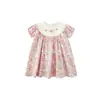 Wuri Boo Conjunto de Roupa Rosa de Coelho Floral para Menina: Camisa, Colete, Saia, Shorts de Verão, Vestido Infantil