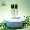 Shanyi Plástico Redondo Galvanizado Tubo de Gloss Vazio Tubo Alto Grau Transparente Tubo de Gloss Cosmético Material de Embalagem