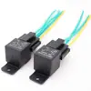 Fabricantes ZYLW vendem relé automotivo 40A 12V positivo para negativo modificação automotiva com soquete com fio