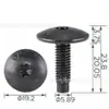 Adequado para Parafusos de Fixação do Revestimento do Para-choque Renault, Parafusos Torx, Porcas de Pressão em Formato de U 9824674580