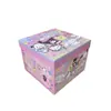 Caja Sorpresa Mini Familia Sanrio Figuras Pintadas a Mano Adornos Lindos Dibujo Animado Juguete de Moda Regalo para Estudiantes Pequeño Adorno de Escritorio