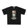 Camiseta de Manga Corta Holgada con Estampado de Letras Milo Estilo Nuevo Pe X Hellokitty25 para Hombre y Mujer 260g