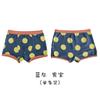 N002 ropa interior para niños al por mayor uno algodón moderno pantalones para niños bóxer de lunares grandes shorts de algodón para hombres y mujeres