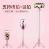 Palo selfie trípode Bluetooth J861 Soporte para teléfono para exteriores Transmisión en vivo de Tiktok Anillo de luz LED Portátil