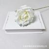 Flor de imitación de rosa de diamante único para bodas, auditorio, arreglo floral, diseño de carreteras, decoración del hogar, fabricantes al por mayor de flores falsas