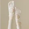 Meias de Pilates Profissionais Meias de Cinco Dedos Meias Finas de Verão para Yoga Outono Meias para Pular Corda Fitness Indoor Esportes Outono